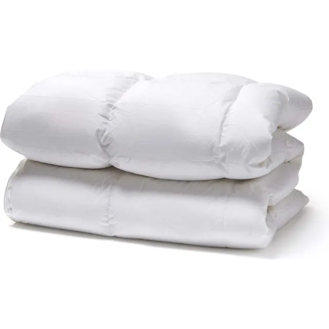 White Cloudz Donzen dekbed Graz - 90% eendendons - 260 x 220 - Voor-/najaar wit