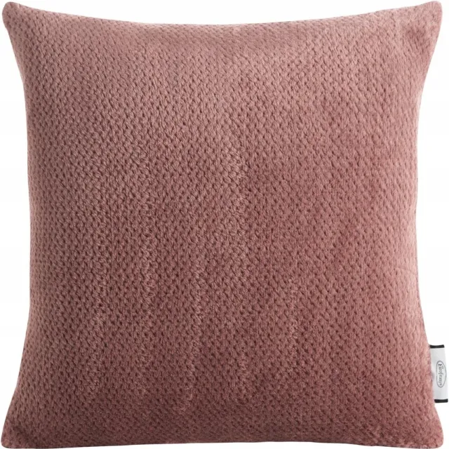 Eurofirany Decoratieve Kussenhoes 40x40cm - Zacht Microvezel - Poederroze