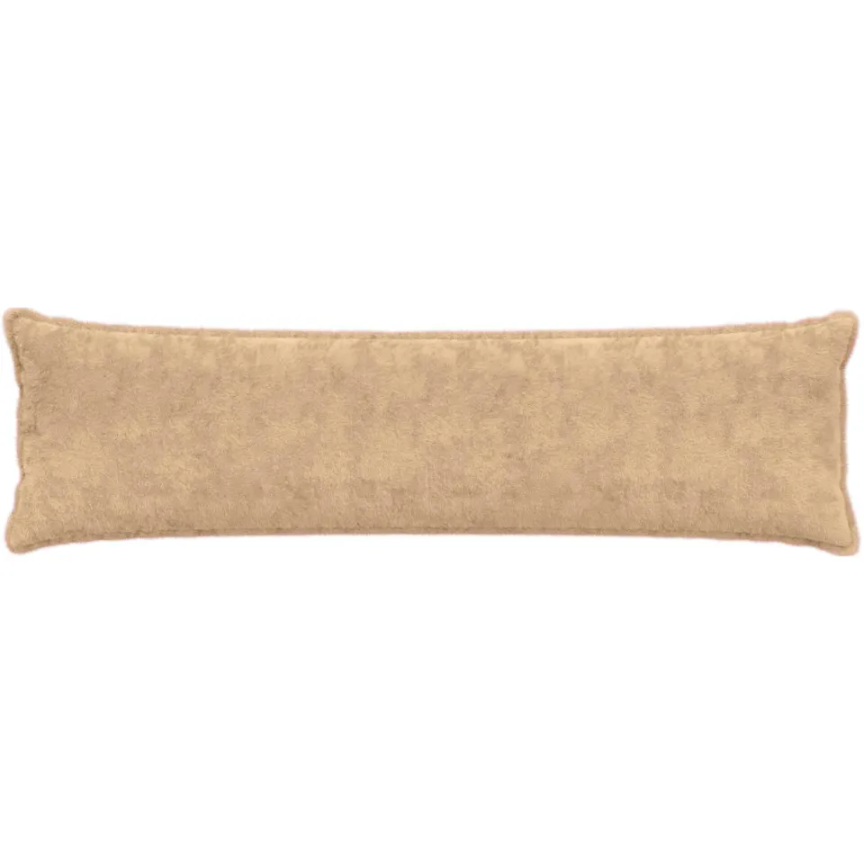 vidaXL Kussensloop 2 st HOUTEN Crèmekleurig 40 x 145 cm