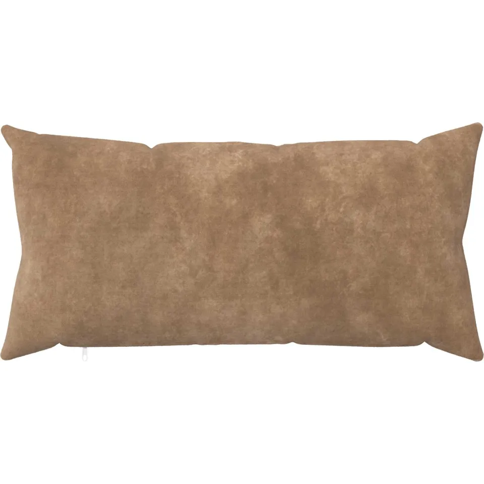 vidaXL Kussensloop 12 st HEERLEN Taupe 40 x 80 cm Microfiber Fleece