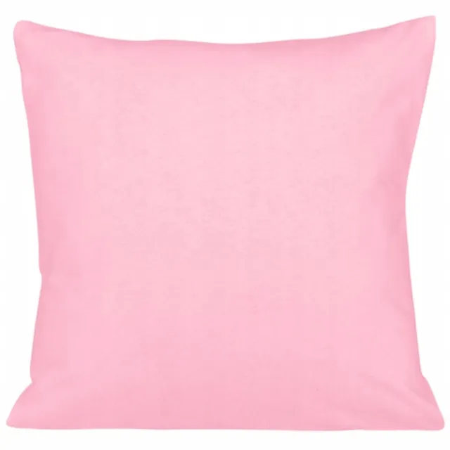 Darymex Jersey Kussensloop 40x40cm Lichtroze Katoen