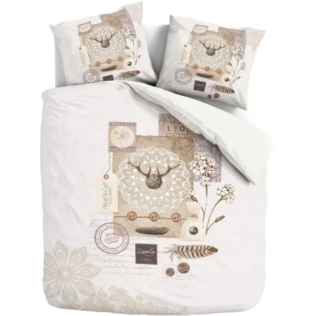 Melli Mello Suela Home - Feline - Dekbedovertrek - Multi - Katoen