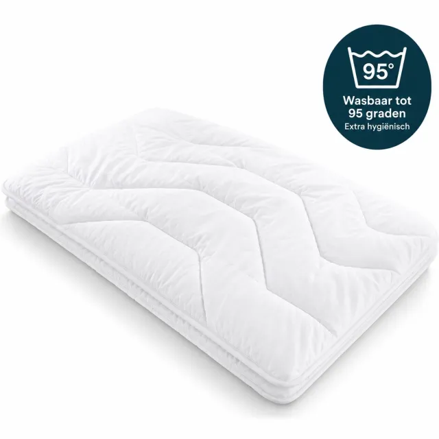 decoware Medical Enkel Dekbed 200x220 cm - All Season Dekbed - Anti Allergie - Wasbaar tot 95 Graden - Tweepersoons wit