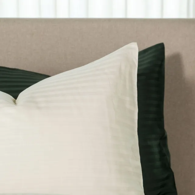 kayori Elin Dekbedovertrek Katoensatijn - 140x200-220 cm +1 sloop - Eenpersoons - Offwhite