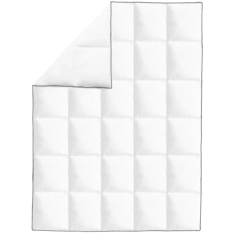 vidaXL Winterdekbedden 2 st 135x200 cm dons wit, foto 2