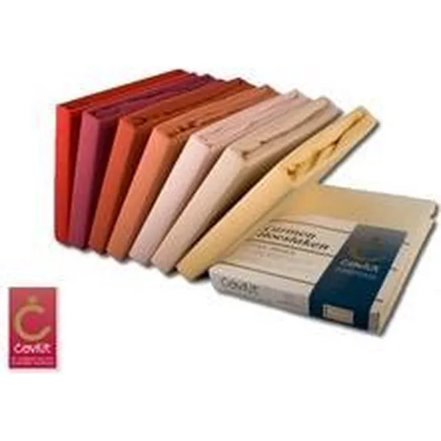 Cevilit Hoeslaken Carmen - Jersey stretch - katoen - ecru - 80/90/100 t/m 220 cm