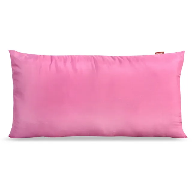 Megatek Kussen 80x40 cm anti-allergisch microvezel roze siliconen