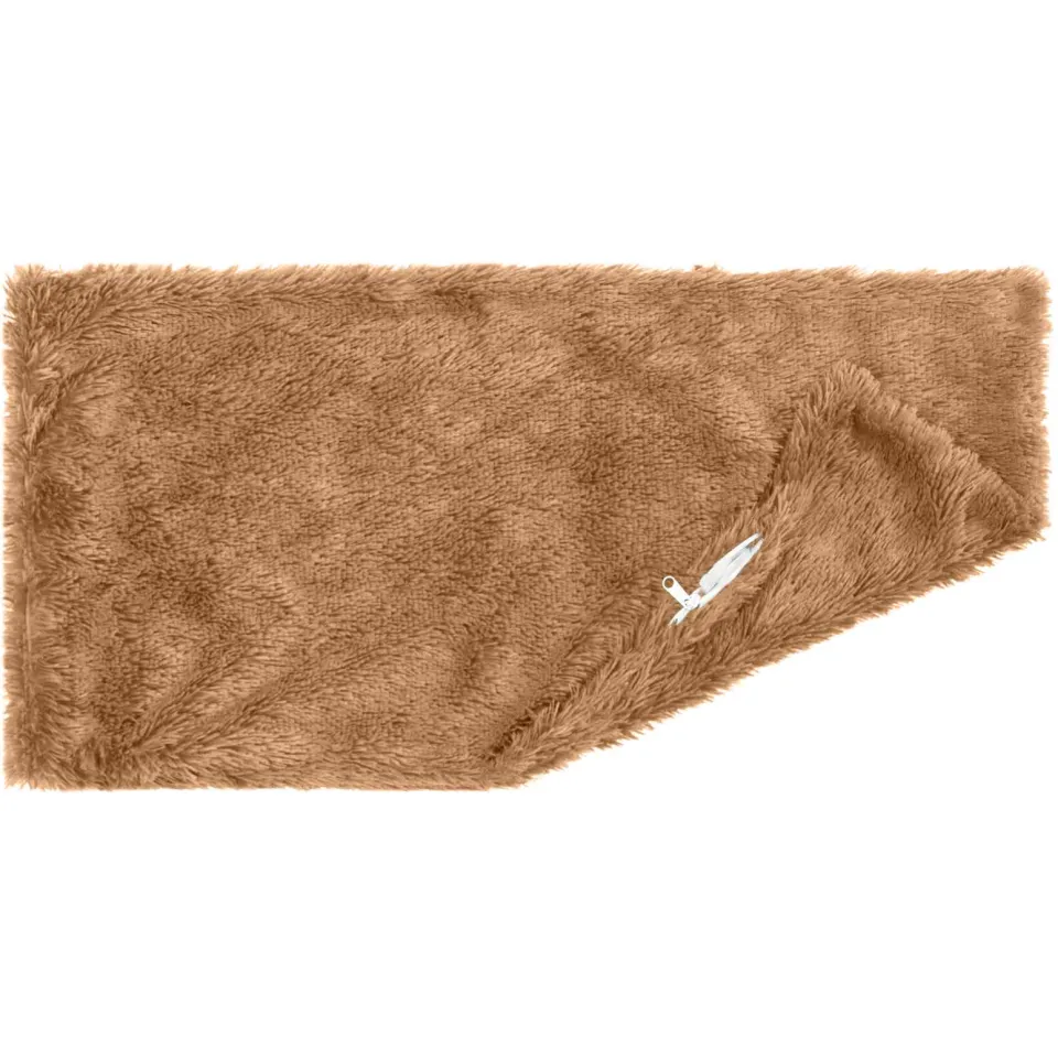 vidaXL Kussensloop 6 st HEERLEN Taupe 40 x 70 cm PV Fleece, foto 3