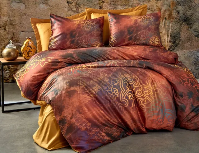 L'essentiel Maison Dekbedovertrekset – Rood – 100% Katoen
