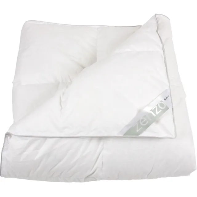 Polydaun Zenzo Saffier dekbed 140 x 200cm - WK3 Wit