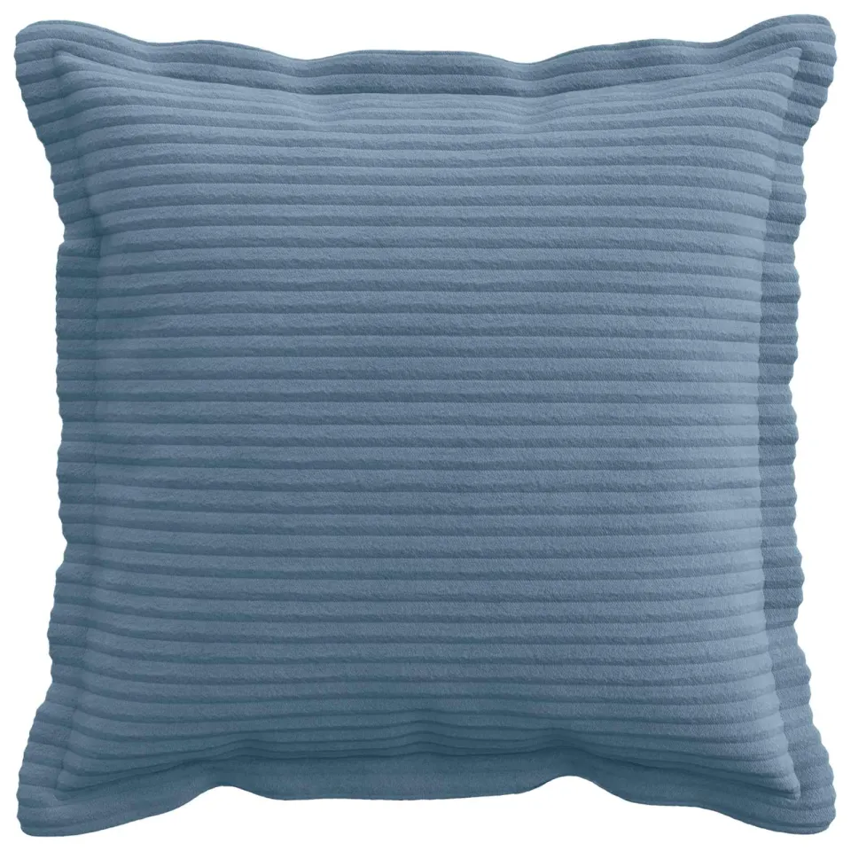 vidaXL Kussensloop 12 st HOUTEN Blauw 45 x 45 cm corduroy