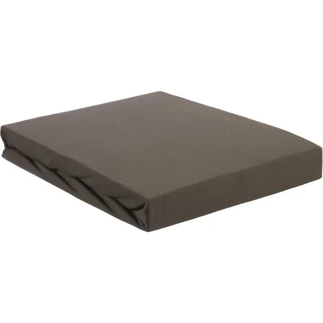 Beddinghouse Jersey Lycra - Splittopper Hoeslaken - 180x200/220 - Warm Grijs