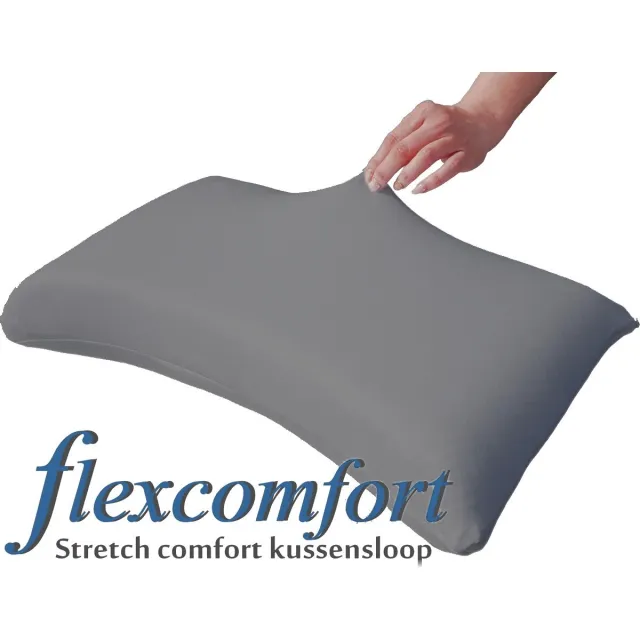 Mahoton Kussenslopen Flexcomfort Grijs Butterfly