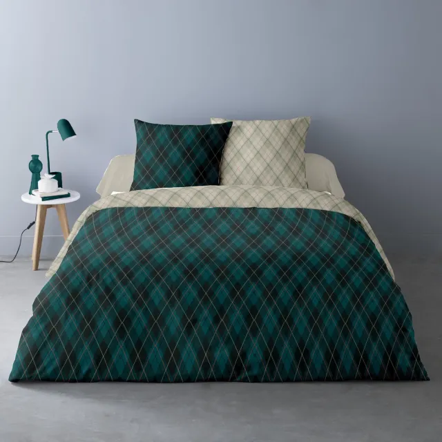 bedlin Luxe Flanel dekbedovertrek 260 x 240 cm Nahor multicolor