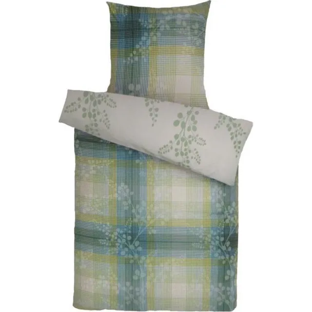 Mexx Season Dekbedovertrek - Litsjumeaux - 240x200/220 cm - Green Groen