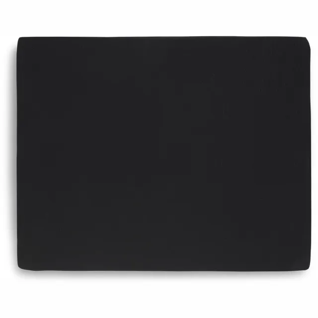 Unyqoos Zacht en Elastisch Hoeslaken voor Kinderbed in Zwart - 75 x 95 cm