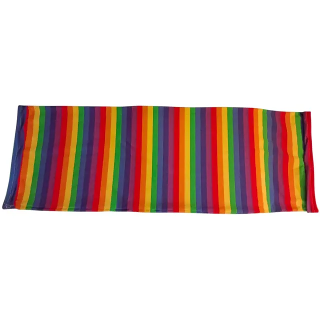 Easyrest lgbtq+ regenboog kussen Guling sloop | Losse Hoes (XLarge: ~125xØ~25-26cm). Hypoallergeen katoen wasbaar| Geef je Guling een make over | Hygiënisch & Duurzaam met striksluiting 100% Vegan [ALLEEN HOES] Goeling, bantal Pollo,Bolster#