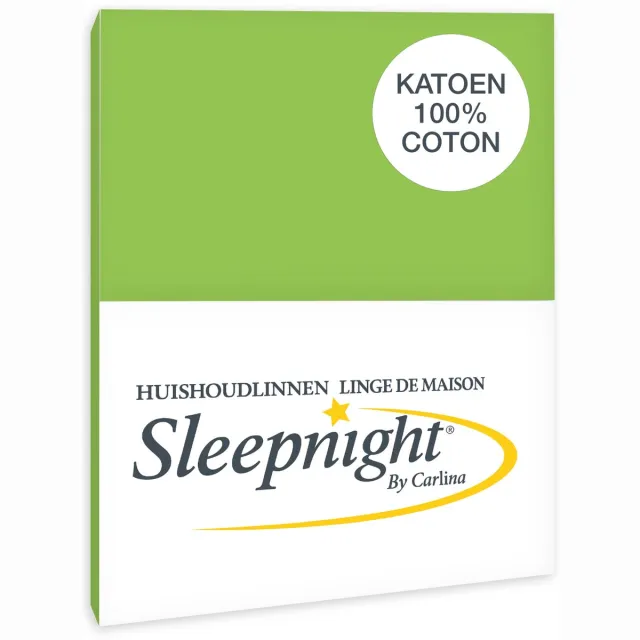 Sleepnight Kussensloop Katoen Appel - 65 x 65 cm - [Groen]