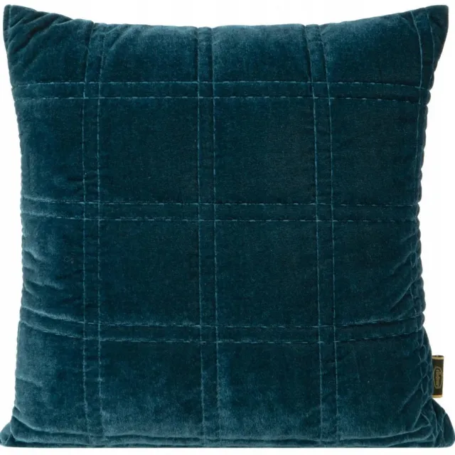 Eurofirany Kristin/2 Sierkussenhoes 45x45 cm Marineblauw - Zacht Velours