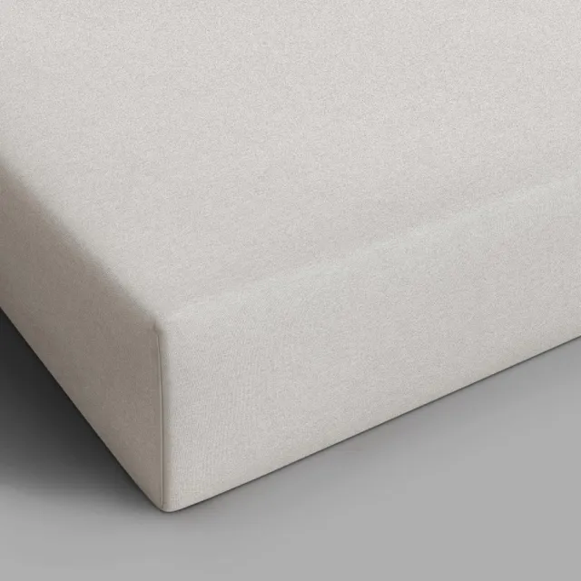 Dreamhouse Katoen Hoeslaken - 70x200 cm - Creme - Eenpersoons