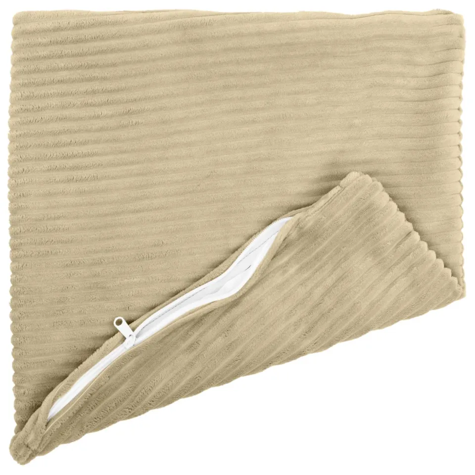 vidaXL Kussensloop 6 st HEERLEN Grijs groen 40 x 40 cm corduroy, foto 4