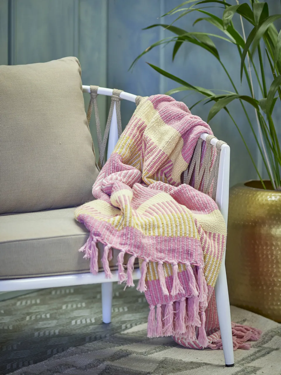 Creative Collection Isnel plaid roze, foto 4