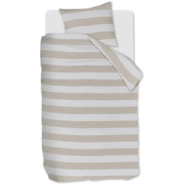 Riviera Maison mousseline dekbedovertrek beige