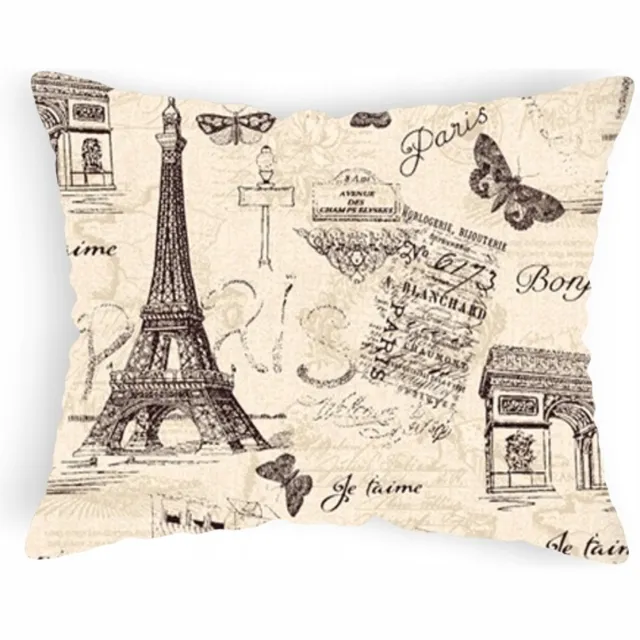 Designpremium Kussensloop Parijs 40x60 cm - Katoen, Beige