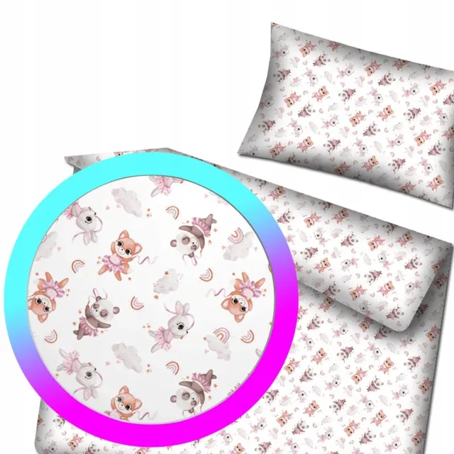 Designpremium Pastel Aloha Katoenen Dekbedovertrek Set