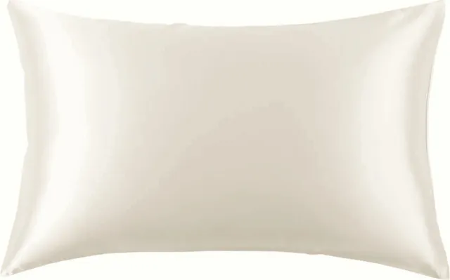 Silkmood Zijden kussensloop, Crème wit, 60x70cm, 100% natuurlijk