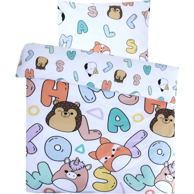 Cotton Touch Squishies Dekbedovertrek Roze