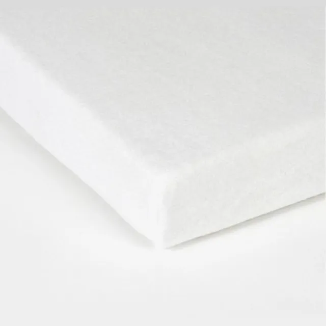 Home bedding Molton Topper Hoeslaken-Rondom Elastiek-2Persoons-160x220-cm -Wit