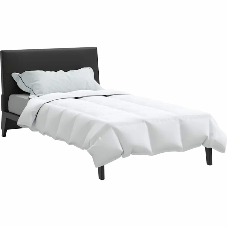 vidaXL Zomer Dekbed 155 x 220 cm Zomer Veren Wit Ademend, foto 2
