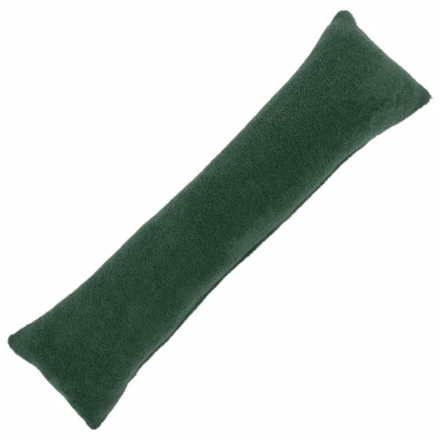 vidaXL Kussensloop HEERLEN Donkergroen 40 x 145 cm Bouclé