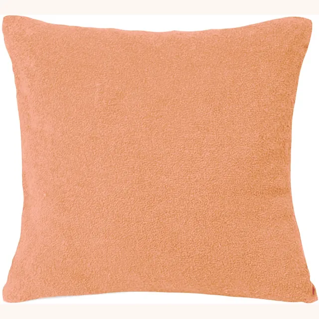 Matex Frotte Kussensloop 40x40 cm - Zacht en Onderhoudsvriendelijk Oranje