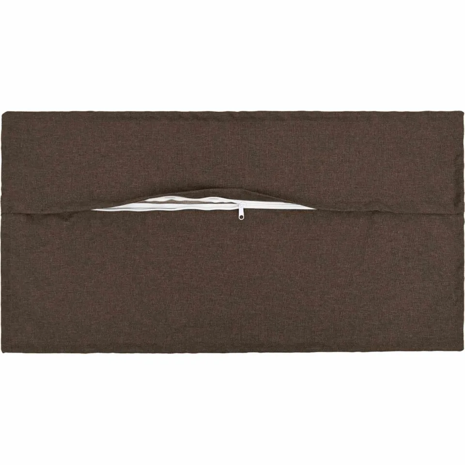 vidaXL Kussensloop 2 st HOUTEN Taupe 40 x 80 cm Faux Linnen, foto 4