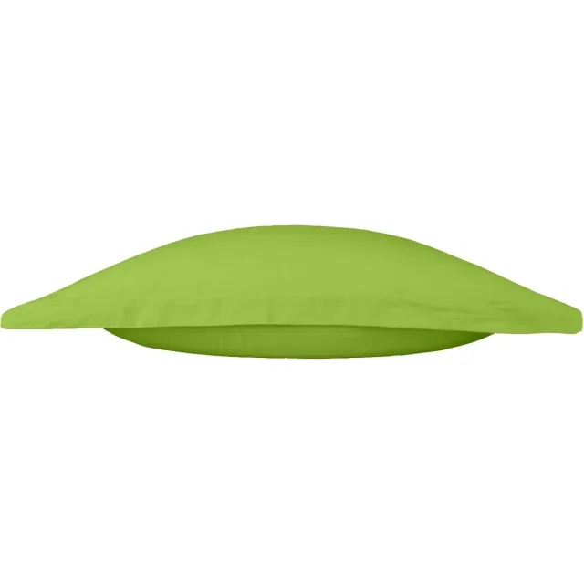SENZA DONNA SENZATIONE 100% Katoen PERCALINE Uni 2x Oxford Kussenslopen met Volant 60x70+20+5 cm APPELGROEN