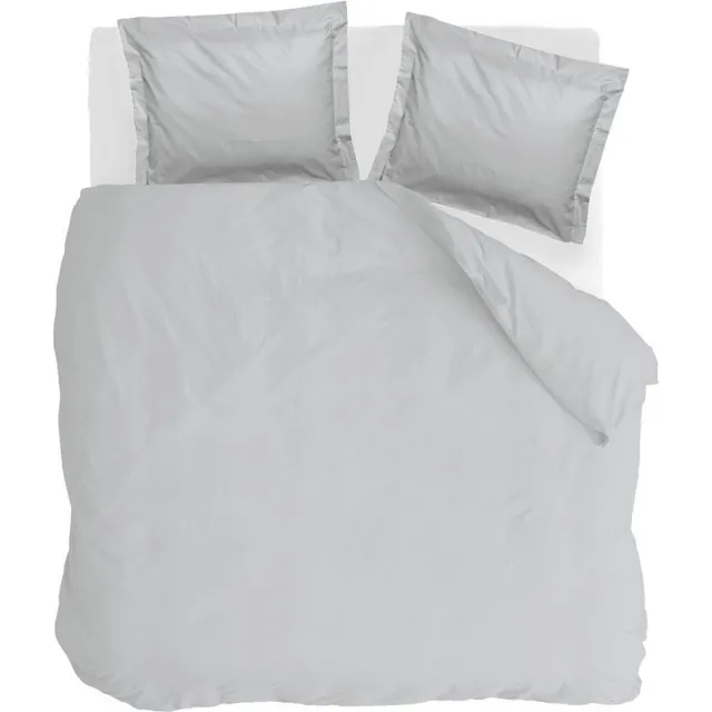 Walra Dekbedovertrek Forever Cotton - 200x220 - 100% Percale Katoen - Licht Grijs