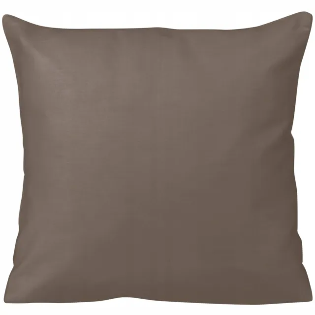 Darymex Satijnen Kussensloop 40x40 Sepia - 100% Dekkend
