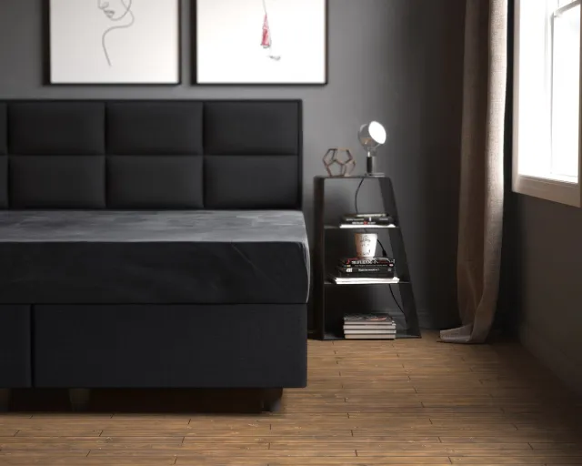 Valking Hoeslaken Velvet - 180x200 cm - Super Zacht - Antraciet