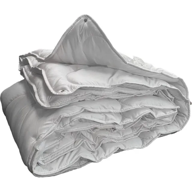 decoware Comfort Dekbed 4-Seizoenen 140x220 cm - Zomerdekbed & Winterdekbed - Anti Allergie - Eenpersoons wit