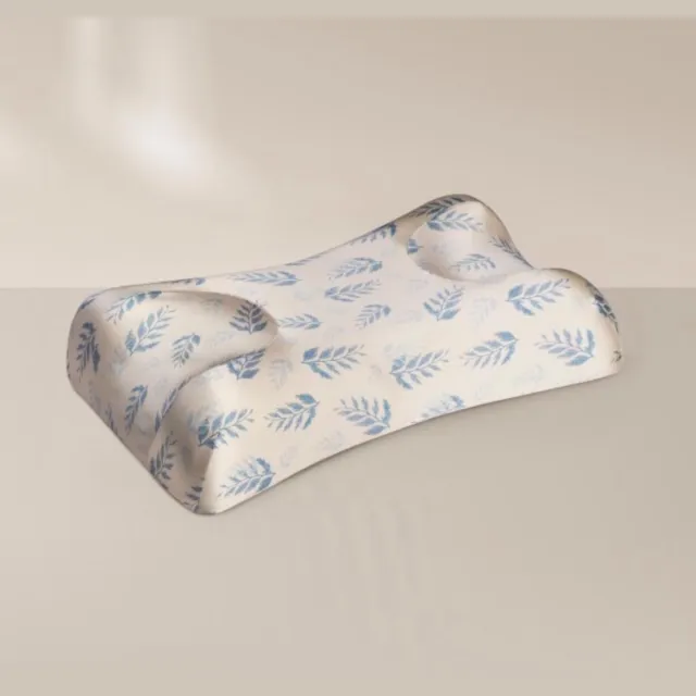 Sleep & Glow Sleep And Glow Omnia Kussensloop Silk Moon Fern beige