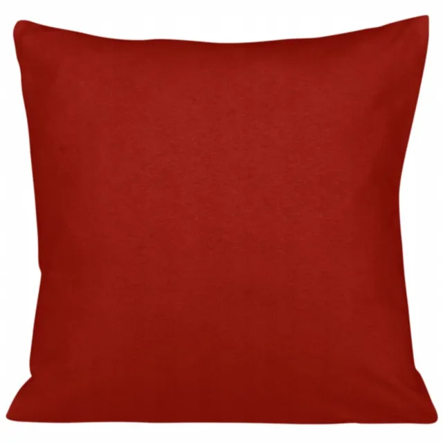 Darymex Jersey Kussensloop Rood 40x40cm - 100% Katoen