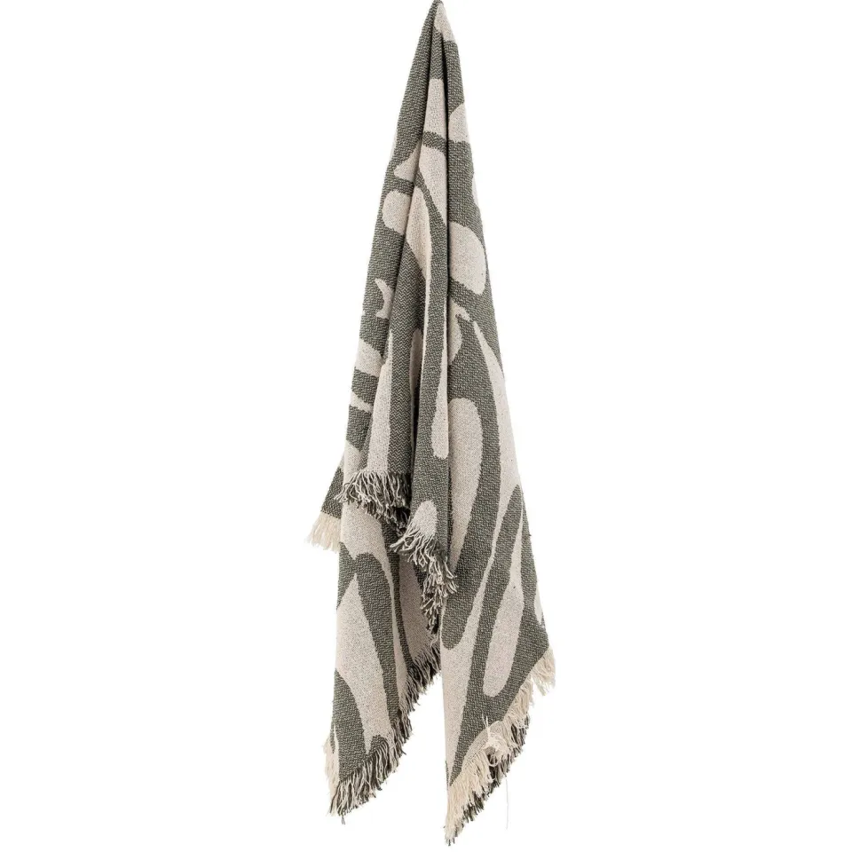 Bloomingville plaid Alk groen, foto 2