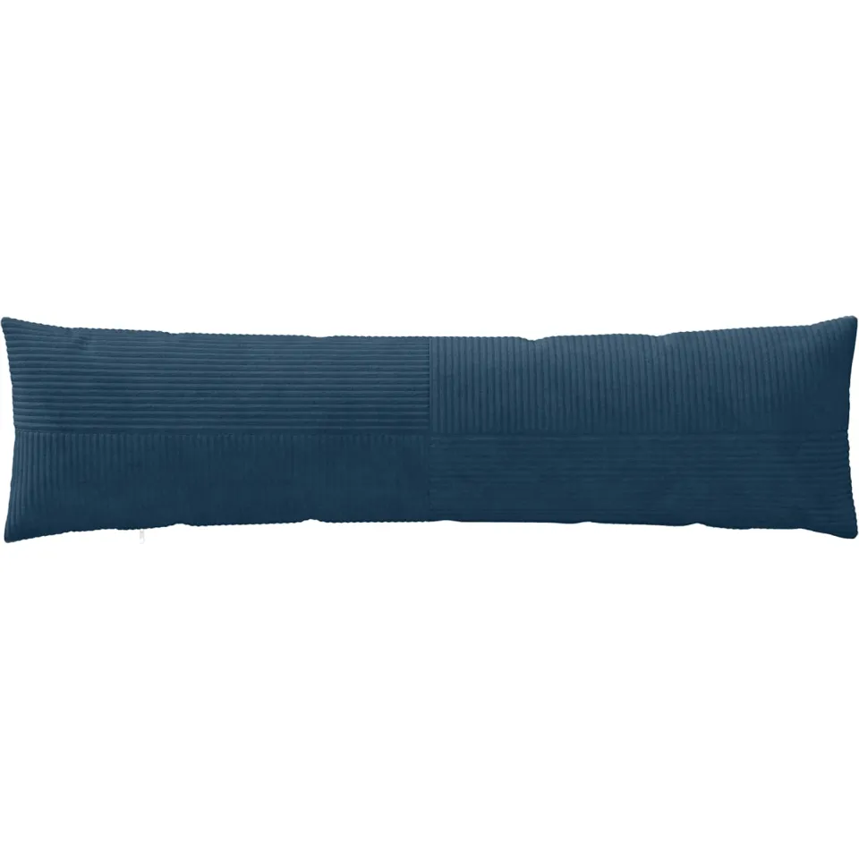 vidaXL Kussensloop 2 st ALMELO Marineblauw 40 x 145 cm corduroy, foto 2