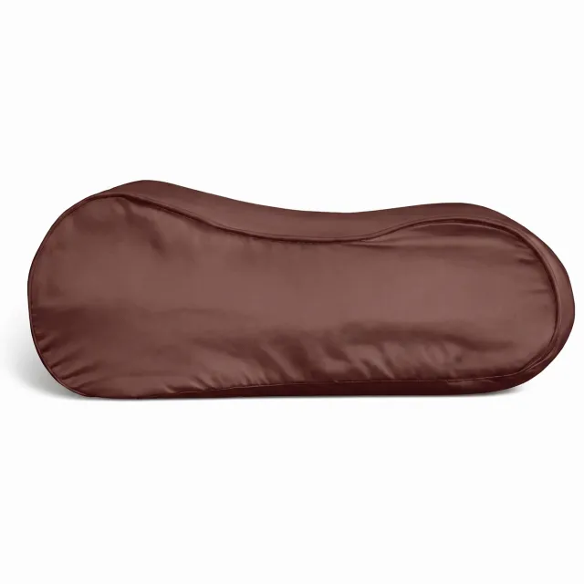 Silk Heaven Zijden kussensloop ergonomisch 30x50cm Rich Mocha - 19 Momme - 100% moerbeizijde - Silk Heaven - 30x50cm Bruin