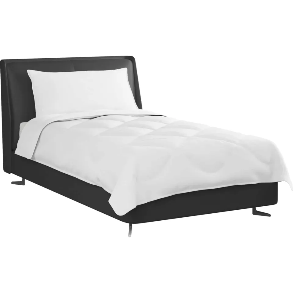 vidaXL Het Duvet voor Elk Seizoen met kussen 2 st Wit Microvezel, foto 2