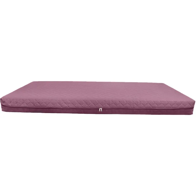 Kam-Pol Gewatteerde Matrashoes - Poederroze - 90 x 180 cm - Voor matras tot 26 cm