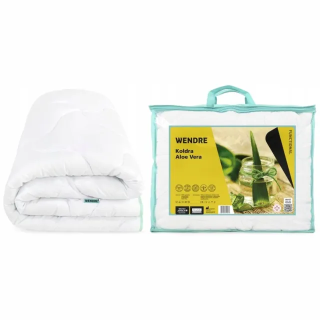 wendre Aloe Vera - Dekbed - Anti-allergisch - 220x200 cm - Wit
