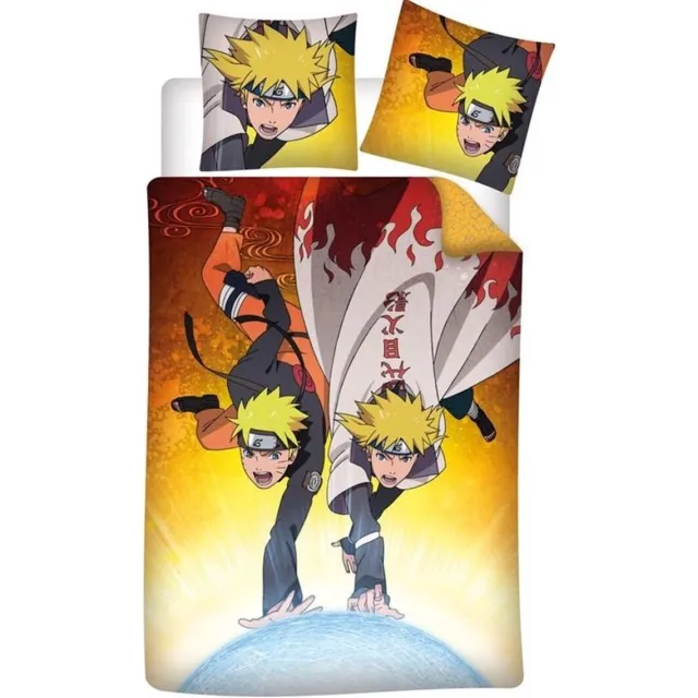 Naruto Dekbedovertrek Polyester Multicolor